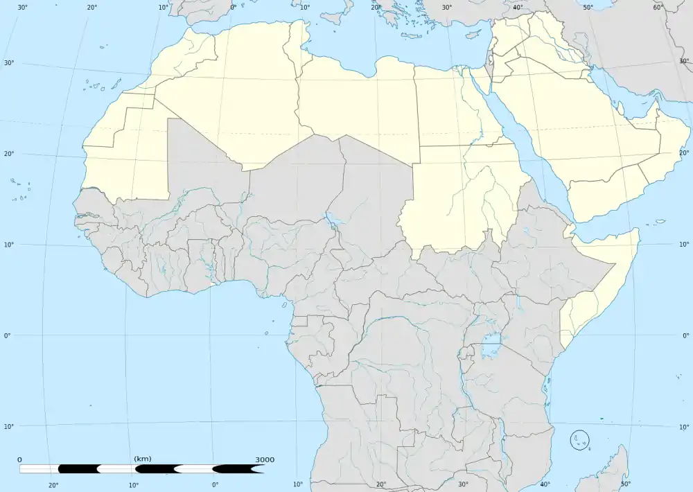 Muscat is located in Arab world
