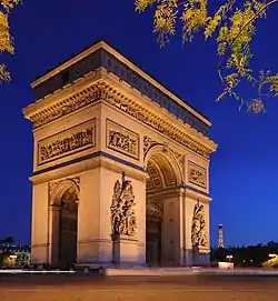 Image 93Arc de Triomphe, Paris (from Portal:Architecture/Monument images)