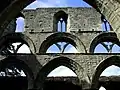 Arches in the nave