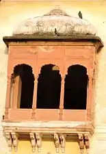 Balcony.