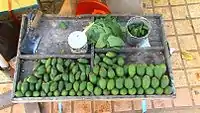 Areca nuts as sold in Hainan, China.