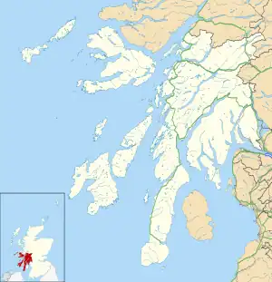 Bonawe is located in Argyll and Bute