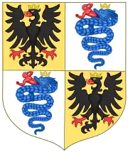 Coat of arms(1395-1535) of Milan