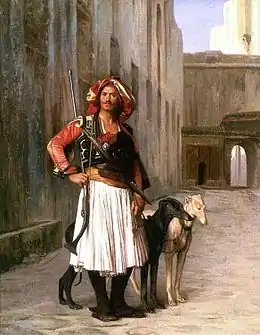 Albanian in Cairo, by Jean-Léon Gérôme, ca. 1880.