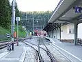 A view of the yard at the top end of the station