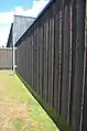 Tarred outer wall