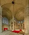 Sanctuary from an oblique angle