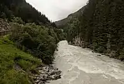 Ötztaler Ache in Aschbach