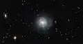 Mrk 820 is a lenticular galaxy classified as type S0 on the Hubble Tuning Fork.