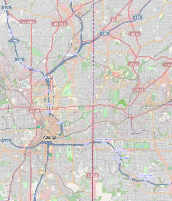 Decatur Cemetery is located in Atlanta