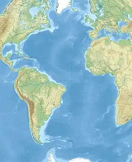 Bermuda is located in Atlantic Ocean