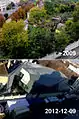 The site in 2009&nbsp;vs.&nbsp;2012.