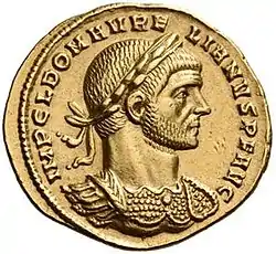 Golden coin