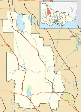 Culgoa is located in Shire of Buloke