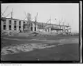 South-west view of Automotive Building under construction in 1929.