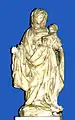 The Virgin of Reason. A Burgundian Sculpture from the 15th century. Attributed to Claus de Werve.