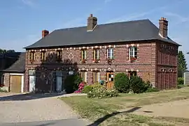 The town hall in Auzouville-sur-Ry