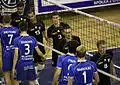 Image 15Team handshake at a Polish volleyball match