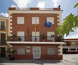 Town hall.