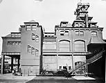 Baltimore & Ohio Railroad Station, Philadelphia (1886–88, demolished 1963), looking west from 24th Street.