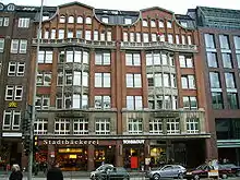 Building hosting the consulate-general in Hamburg