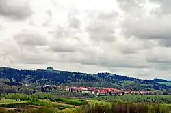 View from the north