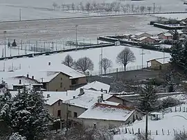 Beauvoir-de-Marc in the snow