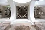 Smaller ribbed domes in the Bab al-Mardum Mosque in Toledo (circa 1000)