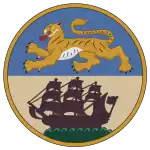 Badge of the Bengal Presidency during British rule in India