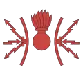 Badge of tracking radar operators