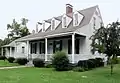side view of Baker-Haigh-Nimocks House