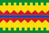 Flag of Aguarón, Spain
