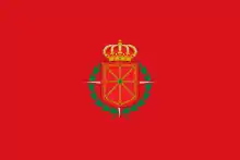 Flag of Navarre during the Franco era and the transitional period towards democracy (1937–1981)