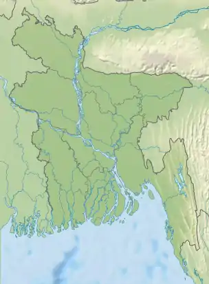 Mahasthangarh is located in Bangladesh