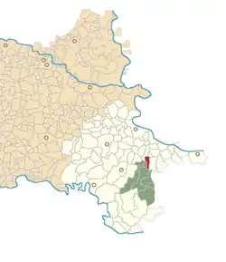 Location of Banovci