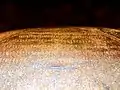 Inscription of Anantavarman above the entrance, 5th century of our era.