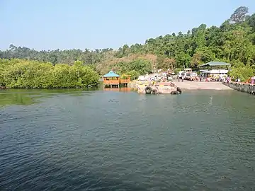 Baratang Island Middle Strait jetty