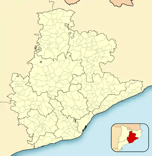 Badalona is located in Province of Barcelona