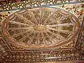 Painted and gilded ceiling of the Room Althiburos.