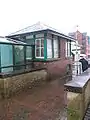 The LSWR Signal Box in 2006In Southern days, this box controlled the L&B through to Pilton.A small L&B museum occupied the box in the 1980s
