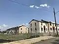 Barry Farm, May 2019, during the demolition phase, on Eaton Rd.