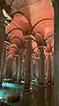 Columns and vaults of Basiiica Cistern