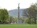 Battle Monument on a spring afternoon