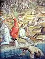 Battle scene at Tunis, 1535.