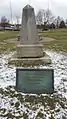 In memory of unknown U.S. soldiers at the Battle of Beaverdams