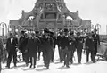 With Benito Mussolini, 1932