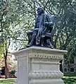 Pedestal, Benjamin Franklin Statue, John J. Boyle, sculptor, University of Pennsylvania (1896–99).