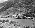 Eric A. Hegg photograph of Bennett along One Mile River
