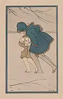 postcard from the children's cards series c. 1919
