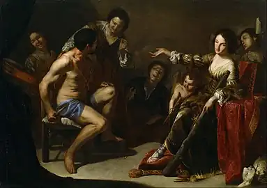 Cavallino – Hercules and Omphale,  c. 1640